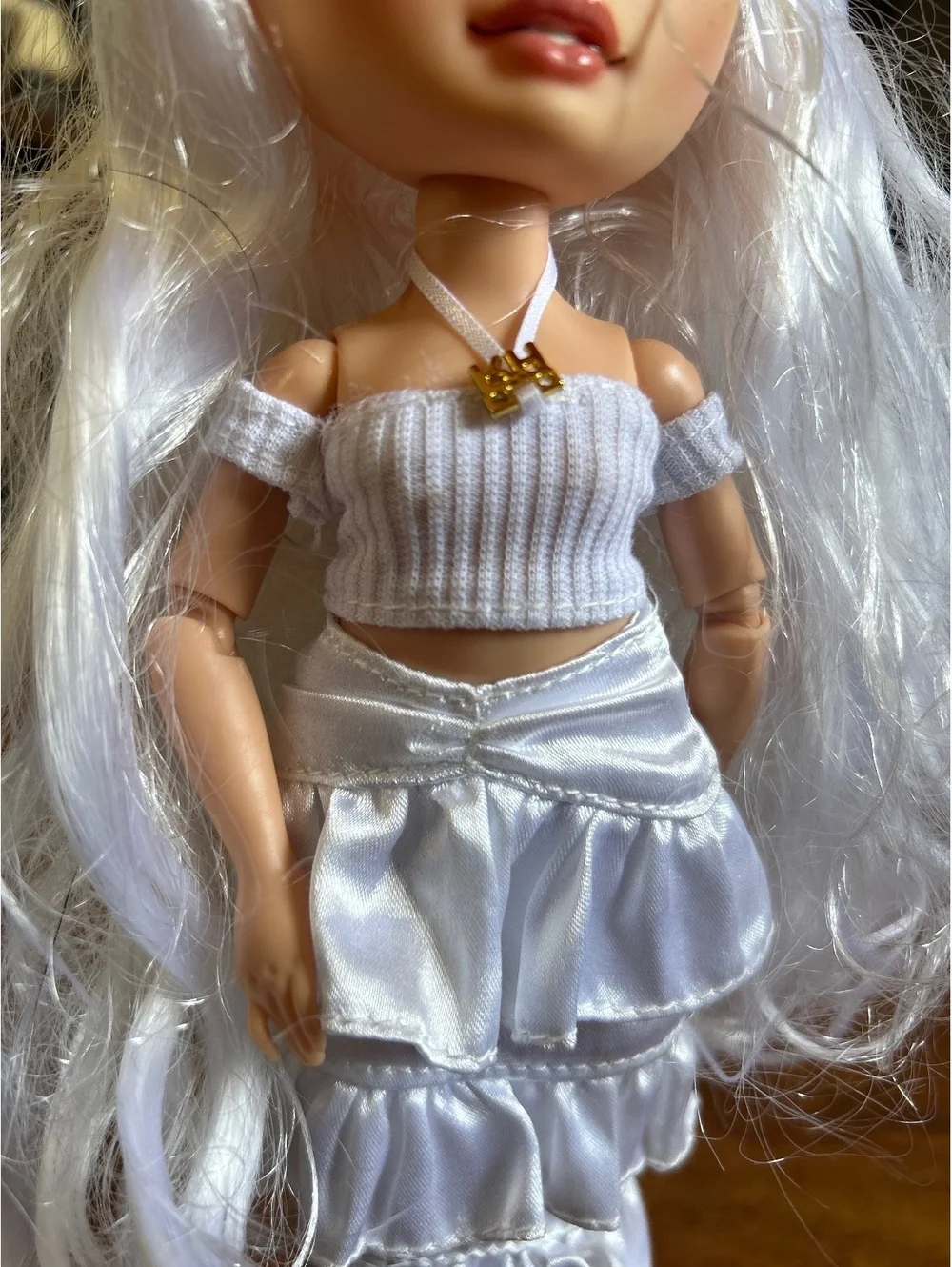 Rainbow High Watercolor & Create Fashion DIY White Fashion Doll